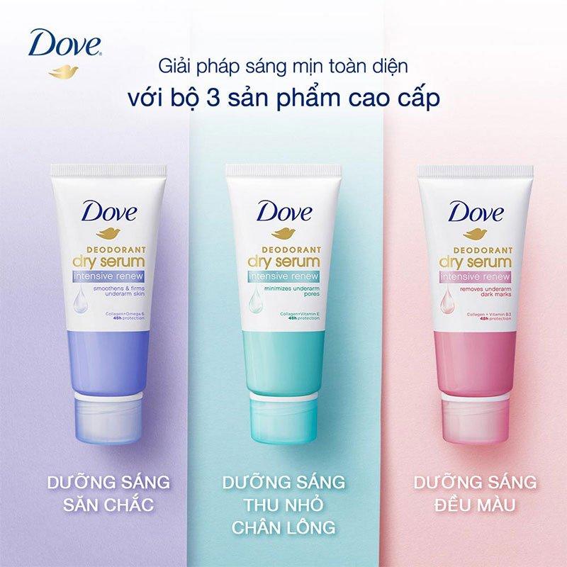 Kem Khử Mùi Tinh Chất Serum Dove 50Ml