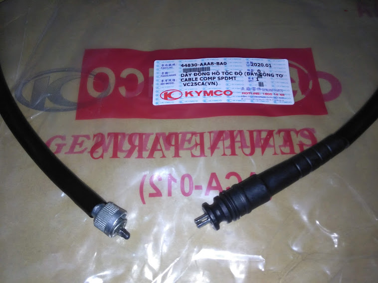 Dây đồng hồ tốc độ dây công tơ mét CANDY HERMOSA LIKE tay ga 50cc Candy 110cc Many LIKE Jockey tay g