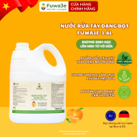 Nước rửa tay hữu cơ FUWA3E  enzyme sinh học dứa 3.8L hương quýt – An toàn cho mọi loại da diệt 99% vi khuẩn