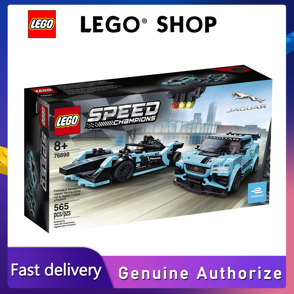 【Hàng chính hãng】 LEGO Xe đua Speed ​​Champions Formula E Panasonic Jaguar Racing Gen2 và bộ phụ kiệ