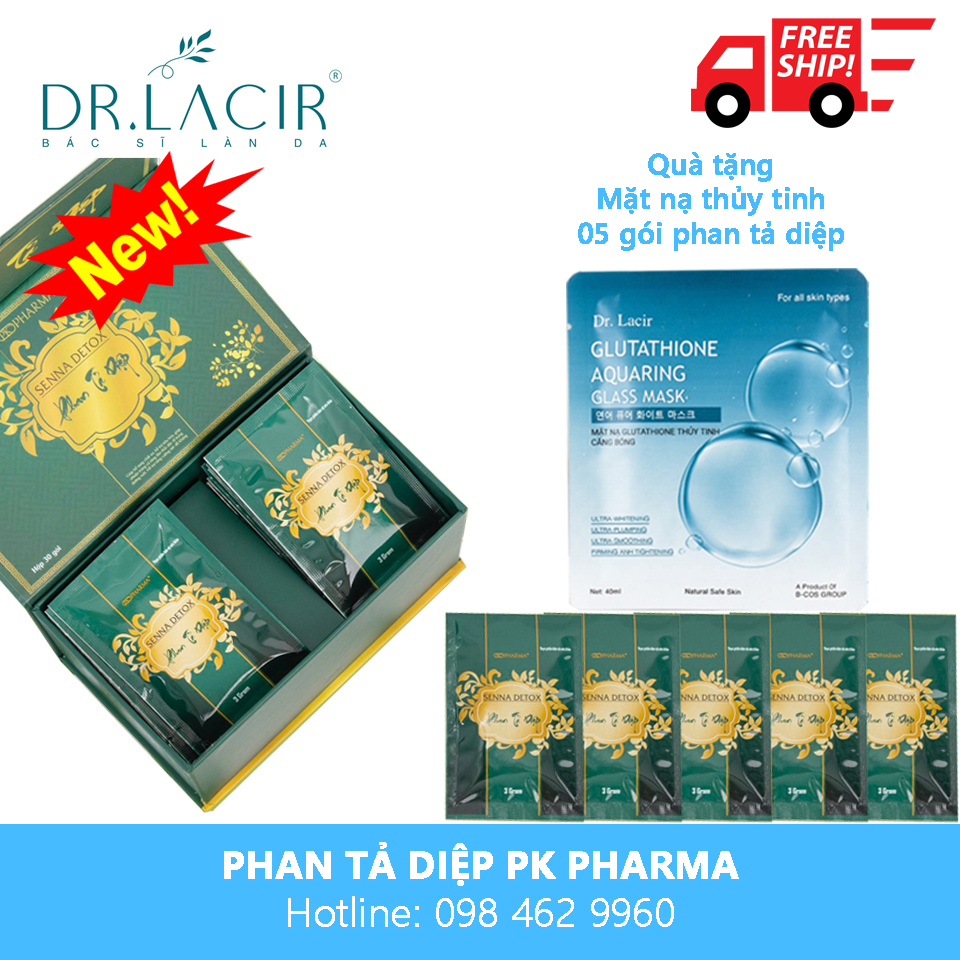Phan Tả Diệp Senna Detox Thải Độc Ruột Dr Lacir