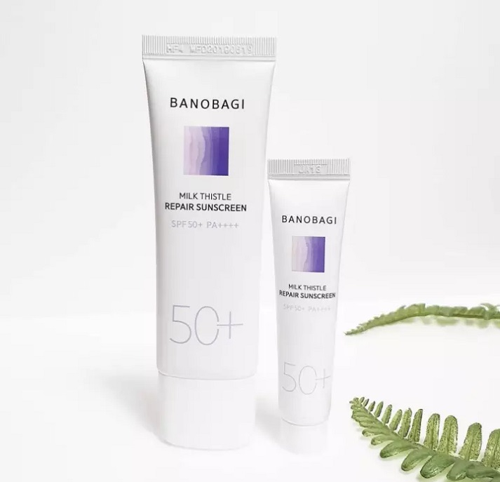 [MUA 1 FULL TẶNG 1 MINI] Kem chống nắng BANOBAGI MILK THISTLE REPAIR SUNSCREEN SPF50+ PA++++