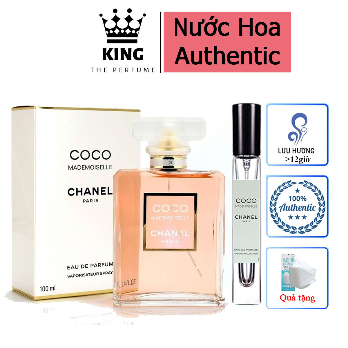 Nước Hoa Coco Noir Chanel Paris Eau De Parfume 100ml  SunNavn