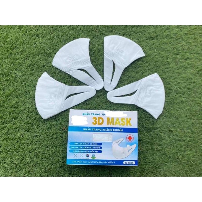 Bán Sỉ 10 Hộp Khẩu Trang 3D Mask Công Nghệ Nhật (5000 Cái)