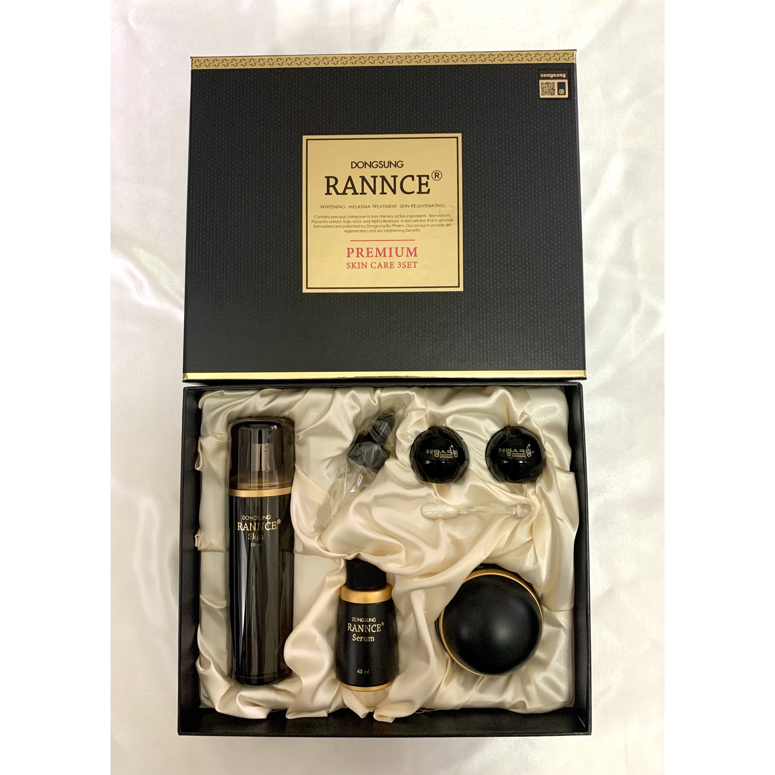 Bộ set kem serum toner nám tàn nhang Dongsung Hàn Quốc (tặng 2 hộp kem trị nám mini)