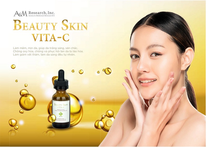 Serum Beauty Skin Vita - C - A&M Research Inc Cao Cấp Của Mỹ