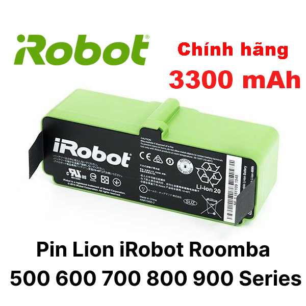 Pin irobot Roomba Chính Hãng 960 961 980 980 770 771 780 790 791 861 870 871 880 890 891