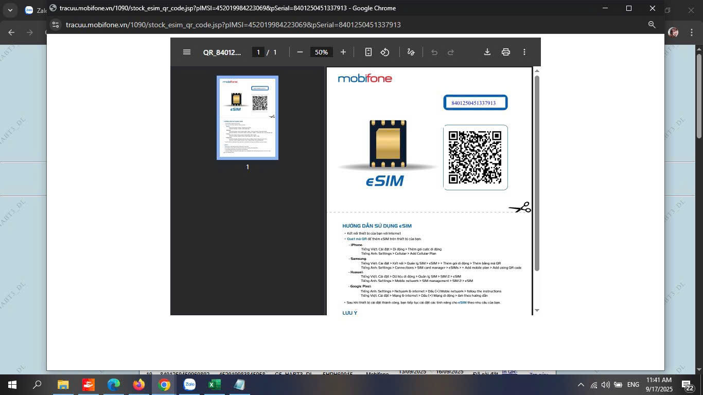 ( Có Esim ) Sim 5G Mobifone 6MDT150 - 12MDT150 Có 500GB/Tháng Data Tốc Độ Cao Chuyên Dùng Phát Wifi 