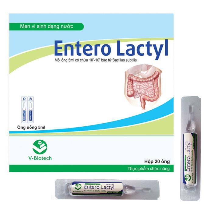 Men Vi Sinh Dạng Nước Entero Lactyl Indico 20 Ống X 5Ml