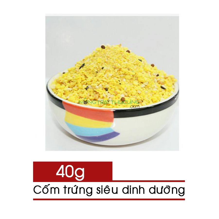 Cốm Trứngcho Hamster, Bọ, Nhím - 40gr