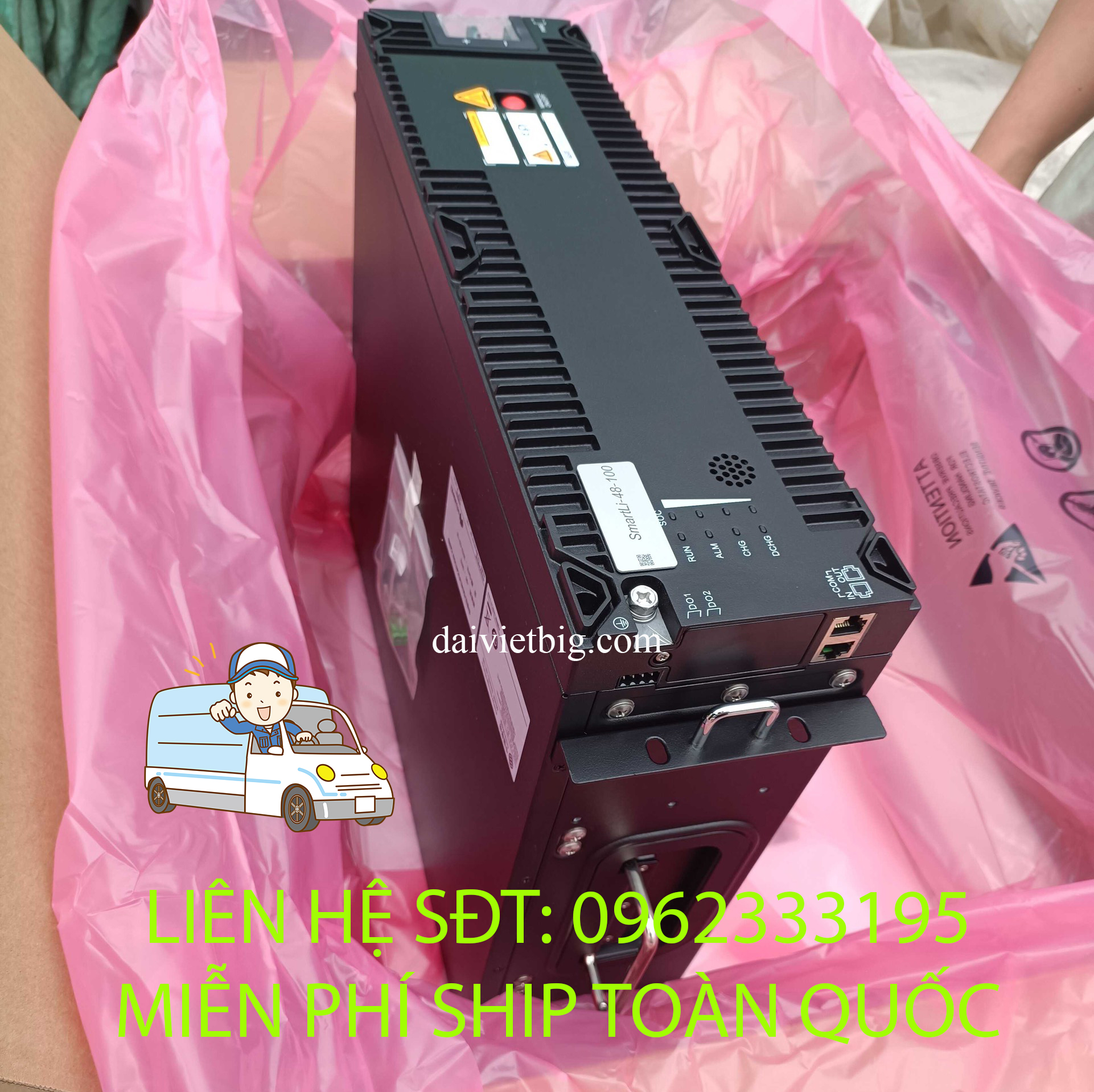 PIN LƯU TRỮ HUAWEI 48V 100AH 4000 CYCLE 2024 CHÍNH HÃNG