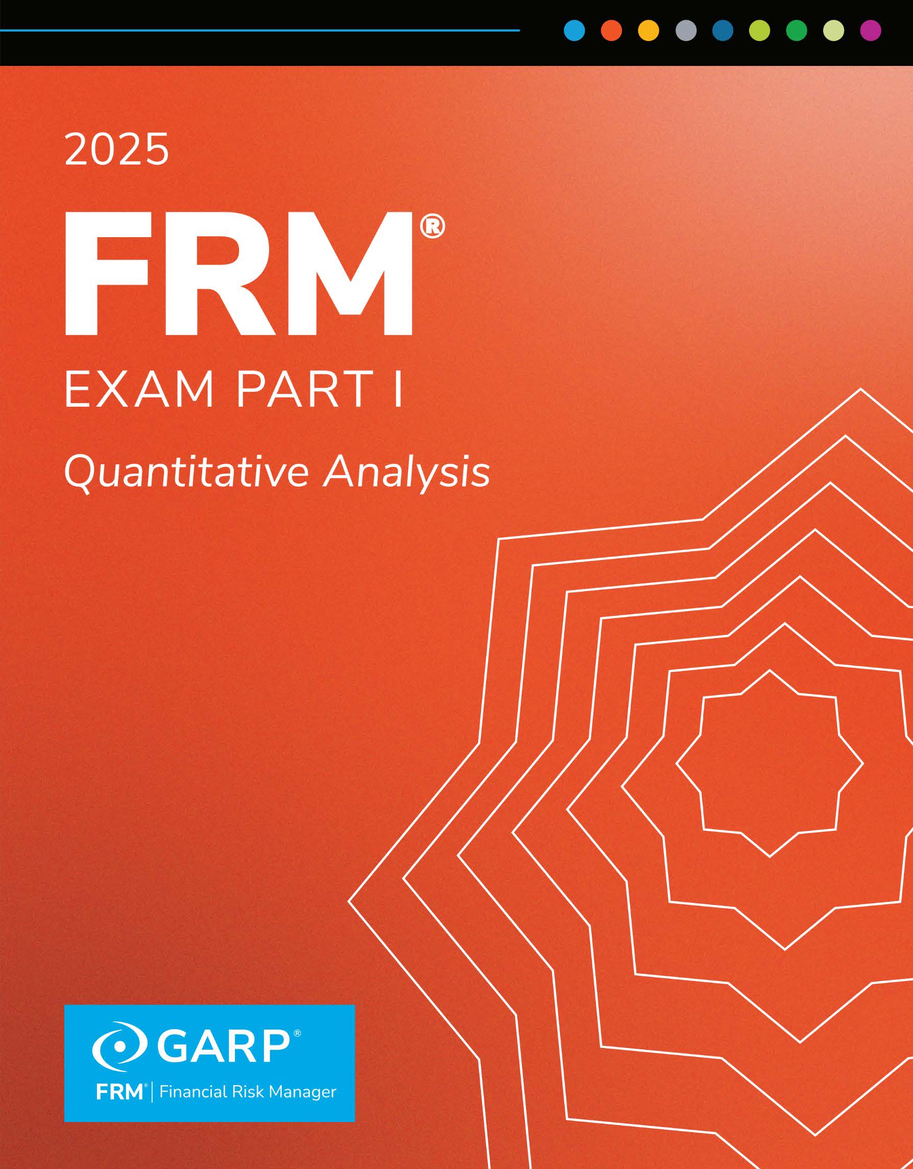 2025 FRM Exam Part 1 Book 2 Quantitative Analysis