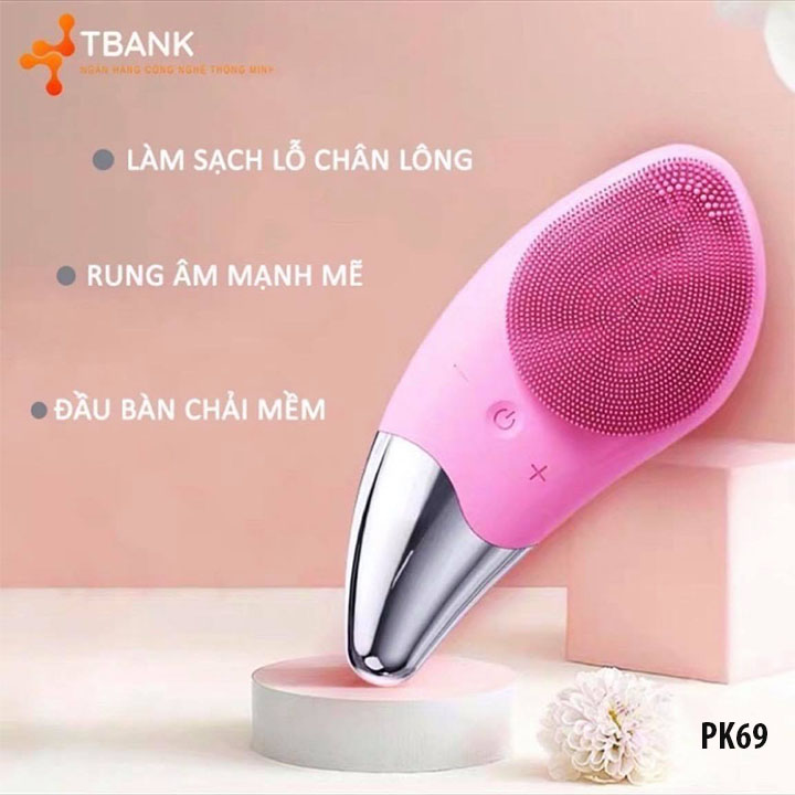 Máy Rửa Mặt Chống Nước Nâng Cơ Mặt Sonic Facial Brush