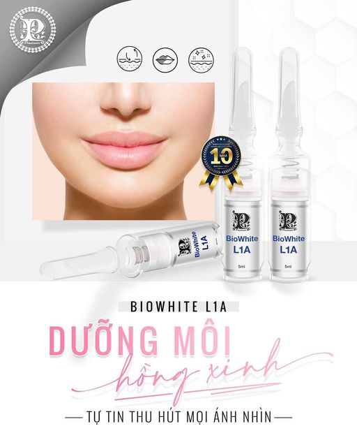 Kem Trị Thâm Làm Hồng Môi Biowhite L1A