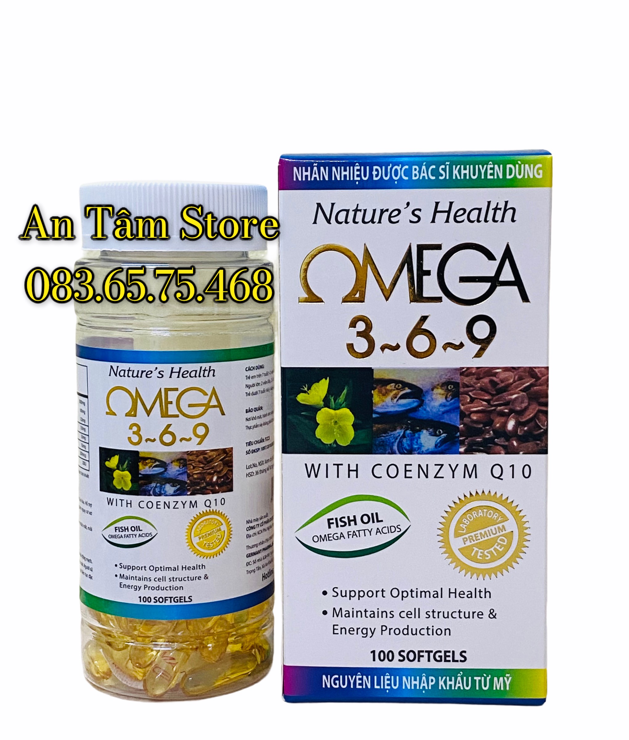 OMEGA 369 - Bí quyết tăng cường trí nhớ ngăn ngừa bệnh tim mạch dinh dưỡng cho đôi mắt sáng và làn da mịn màng