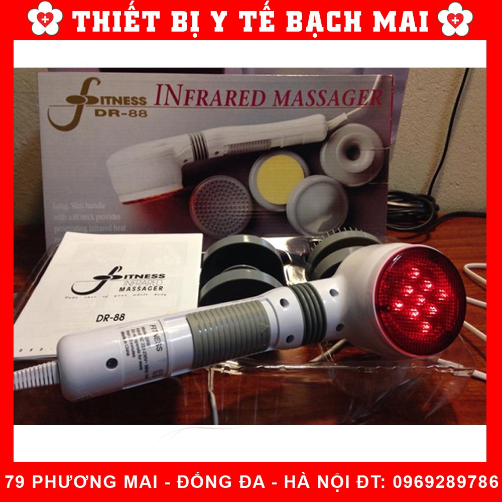 Máy Massage Mặt Đèn Hồng Ngoại Rung Fitness Dr - 88