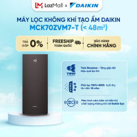 [MIỄN PHÍ SHIP] - Máy lọc không khí Daikin tạo ẩm cao cấp MCK70ZVM7 - Phin lọc sử dụng 10 năm - diệt khuẩn x2 Twin Streamer