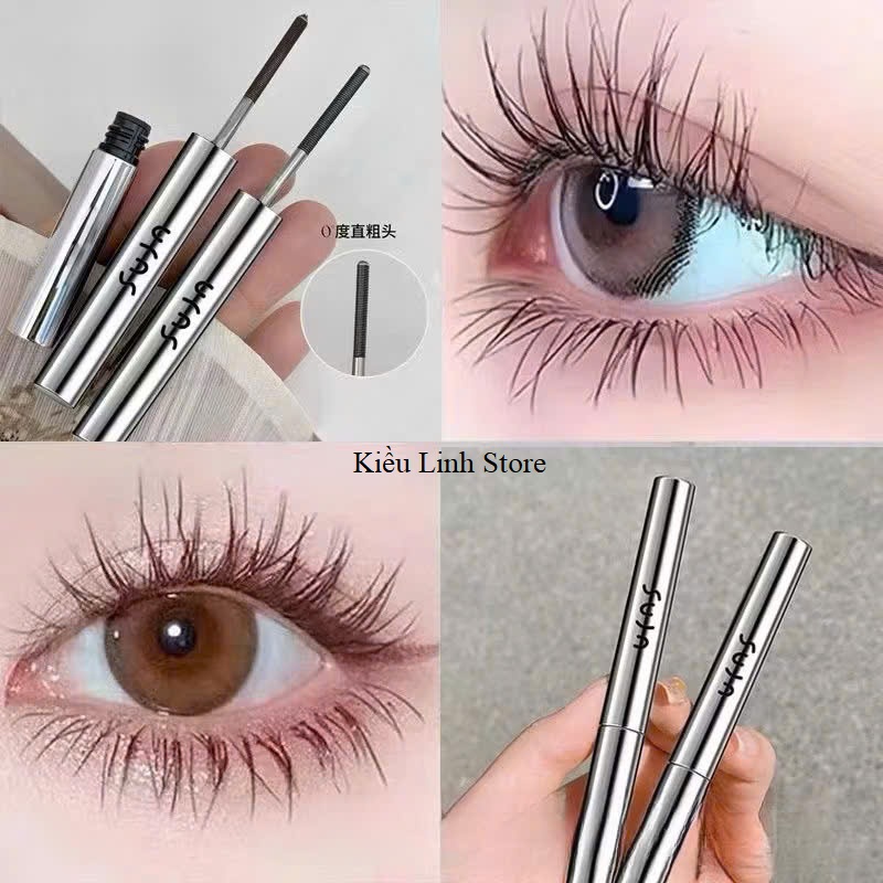 Thanh Mascara Ống Thép 6D Không Vón Cục Chống Thấm Nước Dài Cong Dày Mi Lâu Trôi Dễ Sử Dụng Cho Chị 