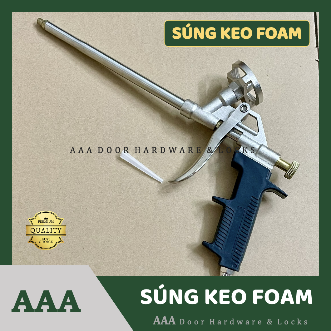 Súng Bắn Keo Bọt Nở Foam APOLO Súng Bắn Keo FOAM Bọt Nở Chèn Khe Hở Tường