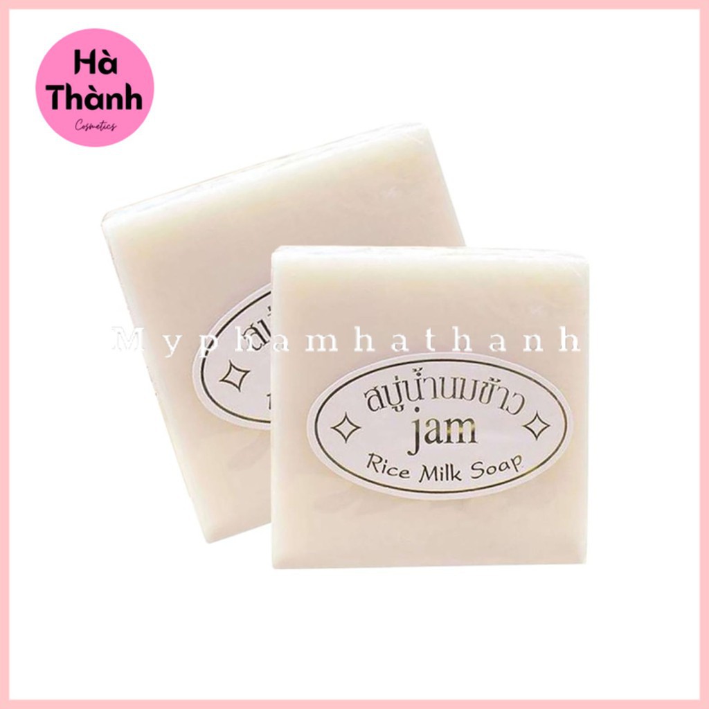 Xà Phòng Cám Gạo - Trắng Da Thái Lan Jam Rice Milk Sacoap 65Gr [Chính Hãng]