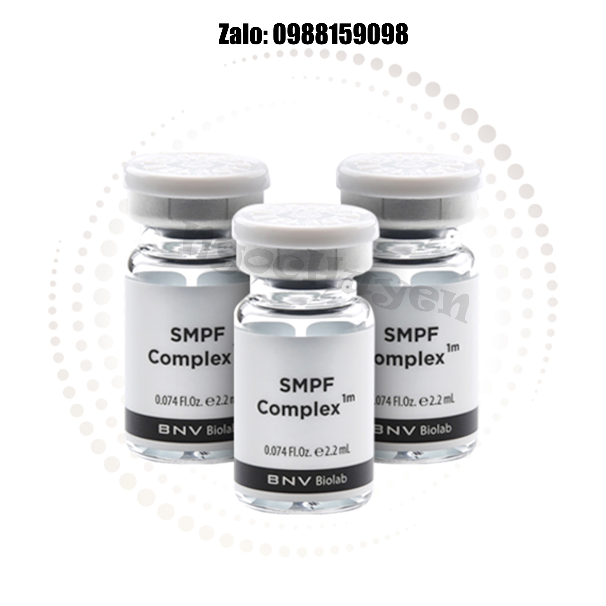 Tinh chất căng bóng da tiêm meso SMPF Complex - 1hộp 5 lọ 2.5ml