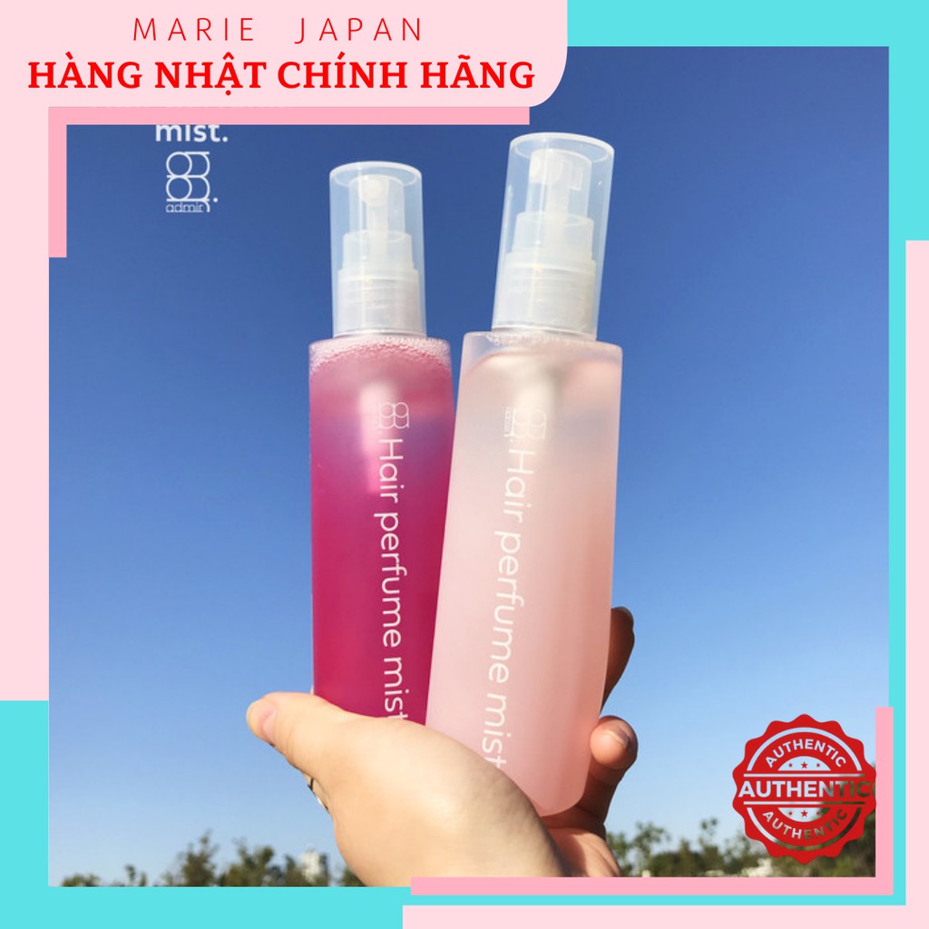 [Hcm]Xịt Dưỡng Tóc Hương Nước Hoa Hair Perfume Mist 120Ml Nhật Bản