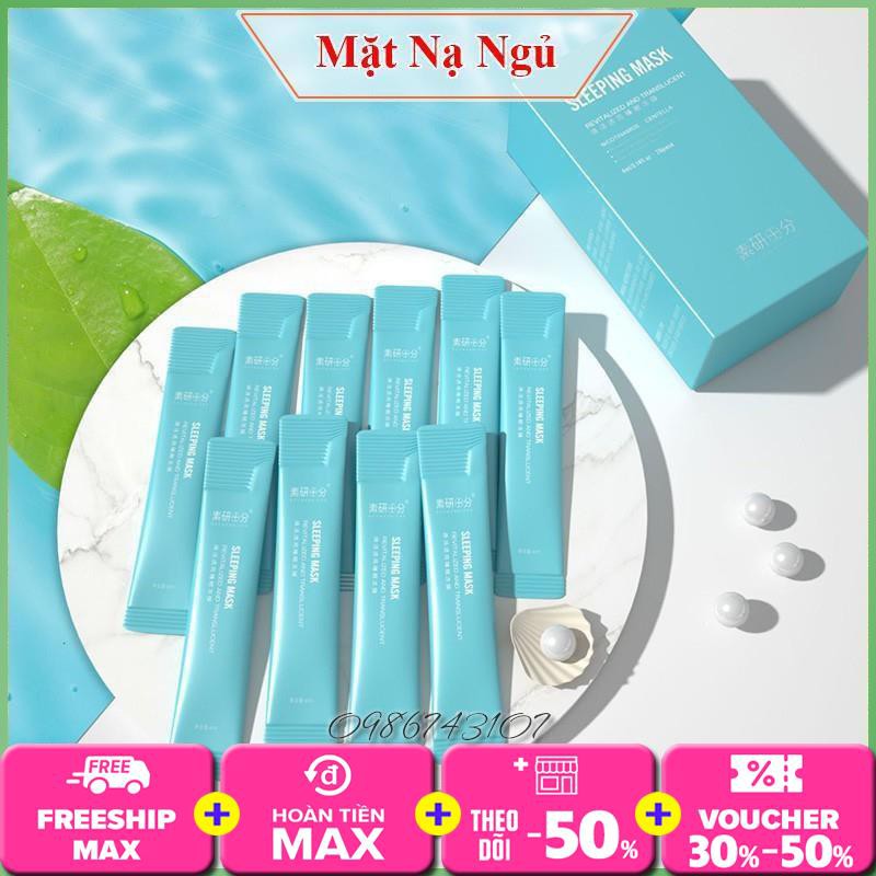 Mặt nạ ngủ SUYANSHIFEN Sleeping Mask Revitalized and Translucent trẻ hoá mờ thâm phục hồi da