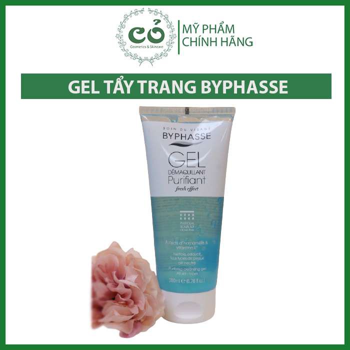 Gel Rửa Mặt Tẩy Trang Byphasse Purifying Cleansing Gel 200Ml