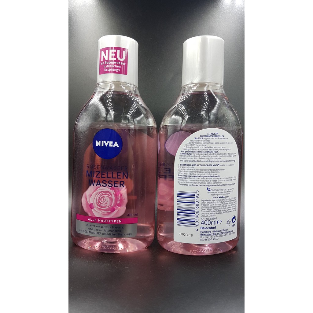 Nước Hoa Hồng Tẩy Trang Nivea Rosenwasser - 