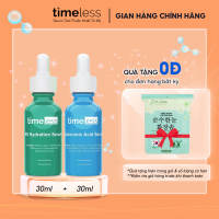 Combo Serum Timeless Vitamin B5 & Hyaluric Acid Vitamin C Giúp Cấp Ẩm Phục Hồi Và Dưỡng Trắng Da 30ml