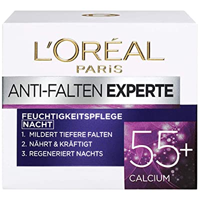 Kem Dưỡng Da Đêm Loréal Paris Face Cream Anti - Wrinkle Expert Day Cream 55+ Đêm Kem Dưỡng Da Mặt Chống Lão Hóa Chuyên Sâu Với Retino Peptides Cho Làn Da Săn Chắc Và Mềm Mại Hơn 50 Ml