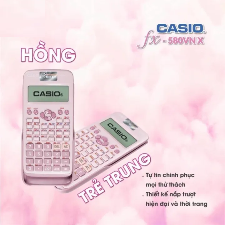 Máy Tính Casio FX-580VN X Dành Cho Học Sinh Cấp 2 Cấp 3 .Máy Tính Casio FX 580VN X . Màn hình LCD Độ Phân Giải Cao Nâng Cấp Chức Năng Giải Toán Tích Hợp