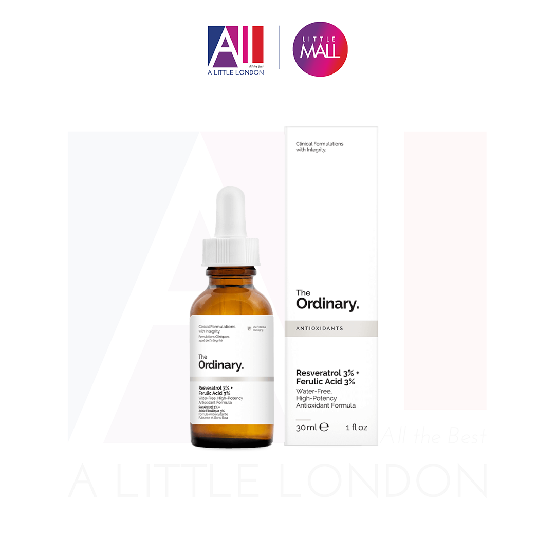 Tinh Chất Dưỡng The Ordinary Resveratrol 3% Ferulic Acid 3% (Bill Anh)