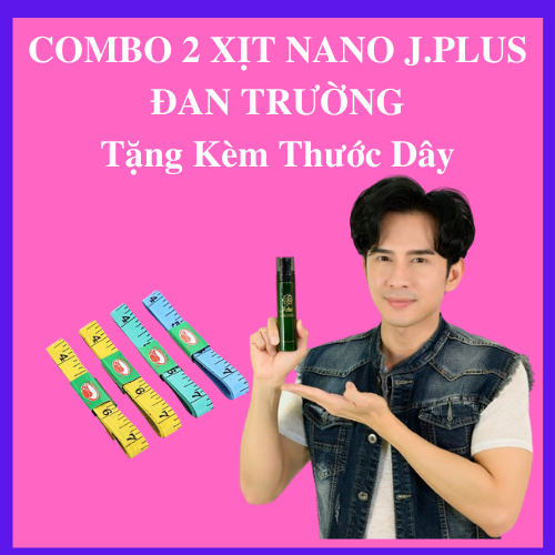 [Hcm][Chính Hãng] Combo 2 Xịt Tan Mỡ Bụng J.plus - Xịt Nano Tan Mỡ Bụng Đùi - Hoạt Chất Từ Thiên Nhiên Đẩy Lùi Mỡ Thừa Nhanh Chóng - 100 Ml - Tặng Kèm Thước Dây Đo Vòng Eo