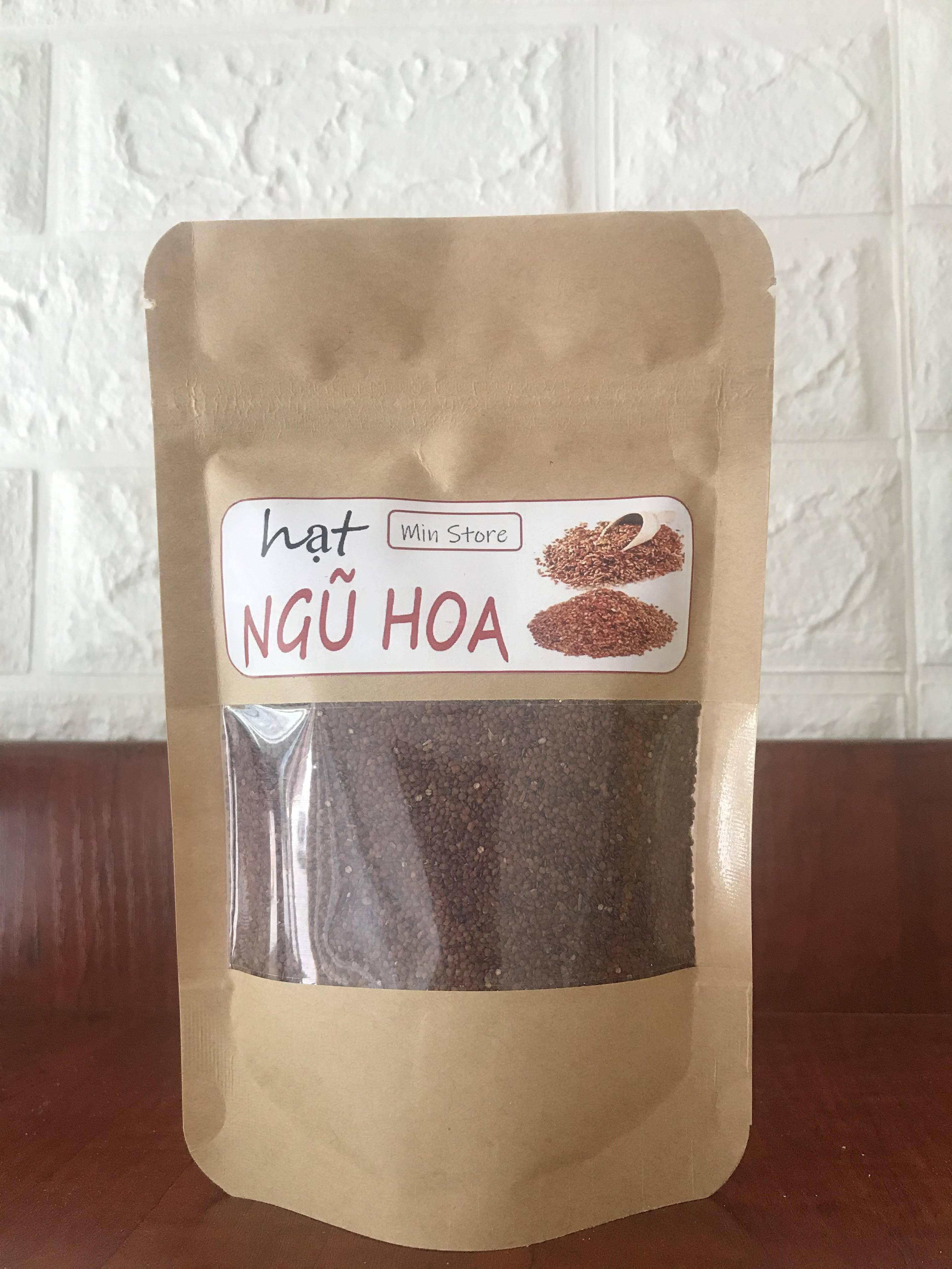 [Hcm][ 100Gram ] Hạt Ngũ Hoa Sạch Hạt To Đắp Mặt Nạ Dưỡng Da Kháng Viêm