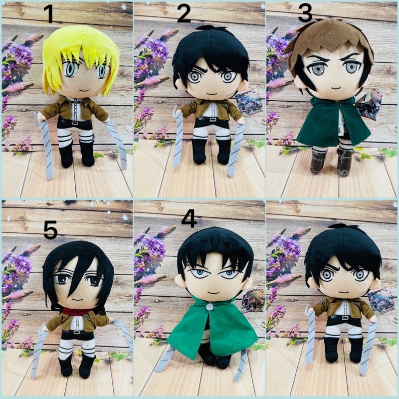 gấu bông attack on titan 250k-> 195k/ gấu anime attack on titan
