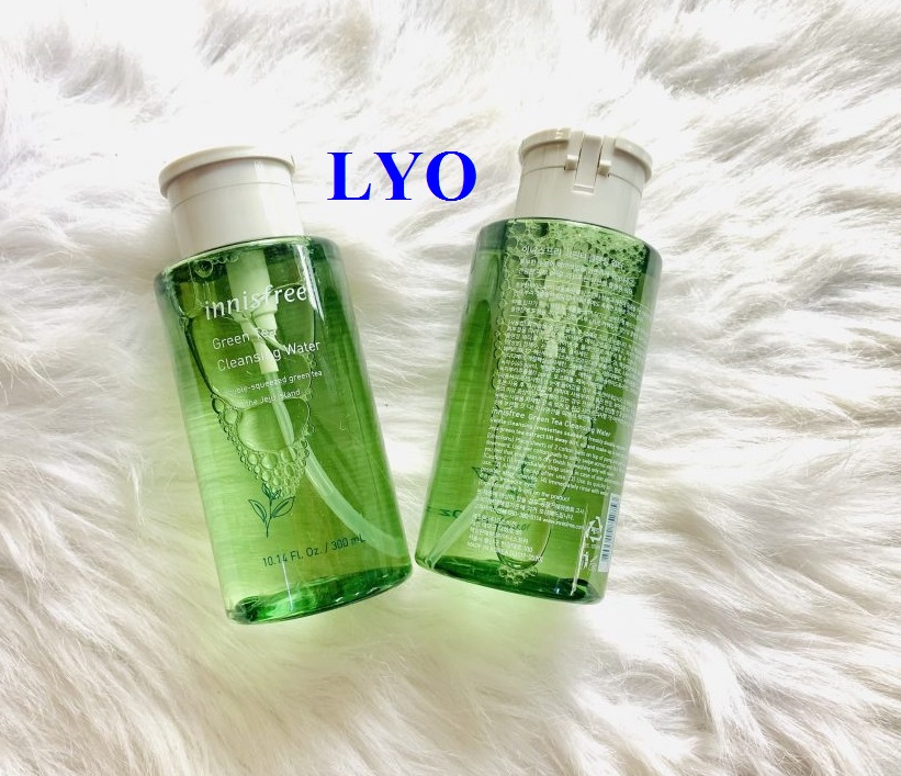 NƯỚC TẨY TRANG TRÀ XANH INNISFREE GREEN TEA CLEANSING WATER 300ml