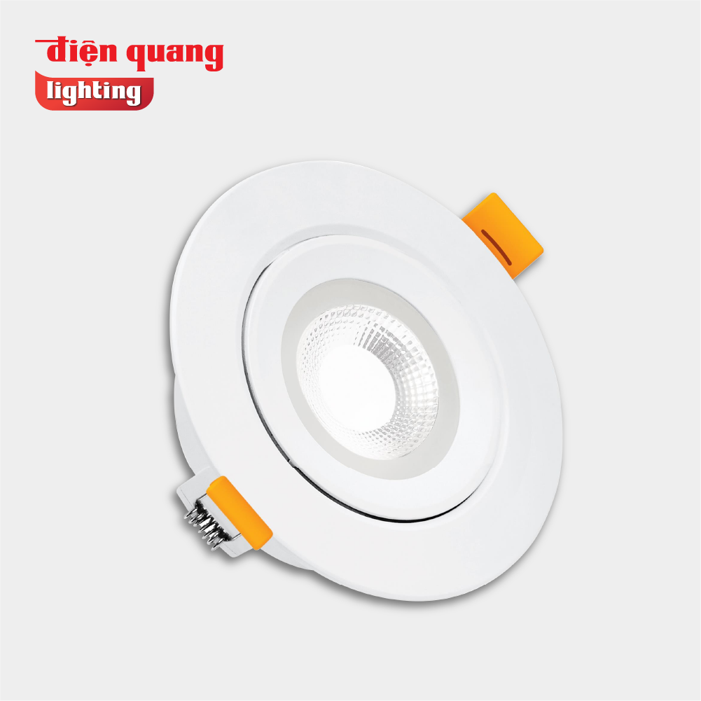 Đèn LED Downlight Điện Quang ĐQ LRD10 11.7cm Tròn Daylight 6500K