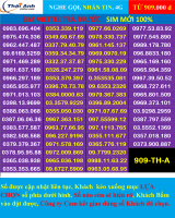 Sim đẹp Viettel Trả trước -Chọn số - Nghe gọi Nhắn Tin 4G  Sim mới 100% Chưa Kích hoạt  Chưa đứng tên ai và chưa làm bất cứ dịch vụ nào Sim gói cước Tomato và kèm theo nhiều gói 4G TRONG PHẦN MÔ TẢ