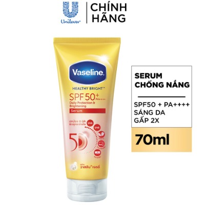[Hàng tặng không bán - HB Gift] - Sữa dưỡng thể Vaseline Gluta-Hya Dưỡng Da Sáng Mịn Sau 7 Ngày 70ml