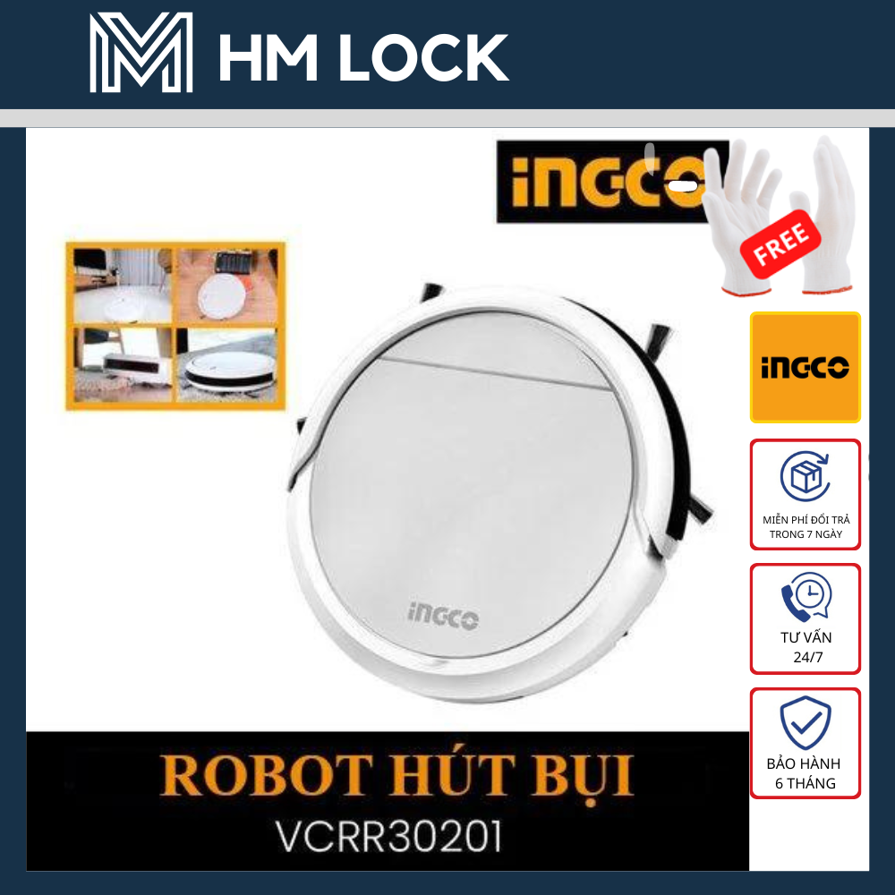 ROBOT HÚT BỤI INGCO VCRR30201 - HÀNG CHÍNH HÃNG
