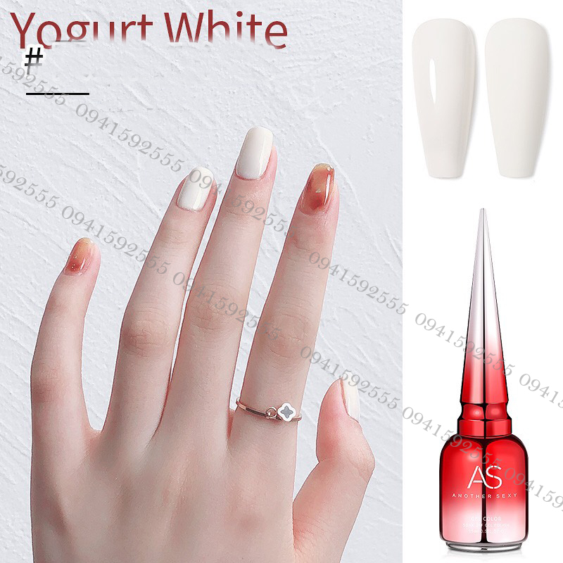 Hot Sơn Gel As Màu Yougurt White Trắng Sữa Chua