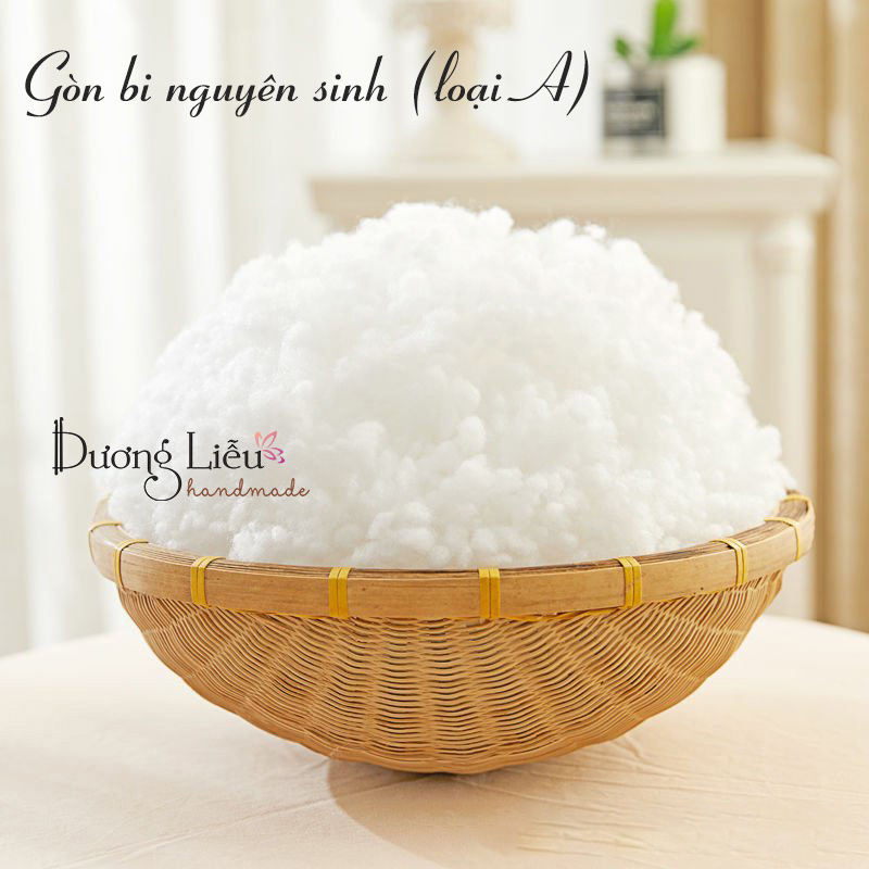 Gòn Bi loại A nguyên liệu làm thú bông handmade