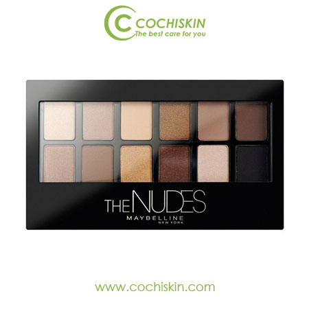 Bảng Màu Mắt 12 Màu Maybelline The Nudes