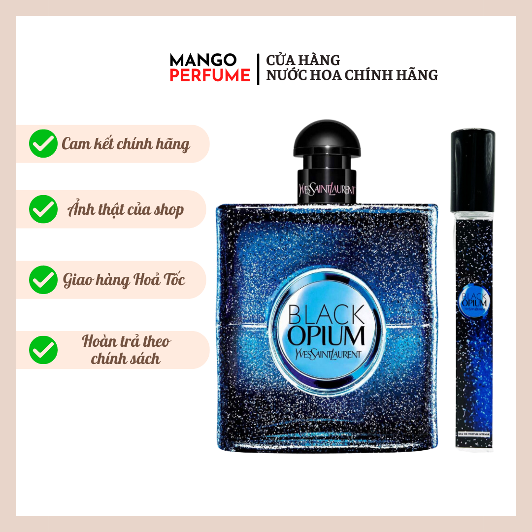 [CHÍNH HÃNG] Nước hoa chiết Nữ YSL Black Opium Eau De Parfum Intense