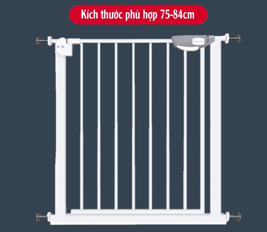 Thanh Chắn Cửa Chắn Cầu Thang Không Khoan Tường - An Toàn Cho Trẻ Nhỏ