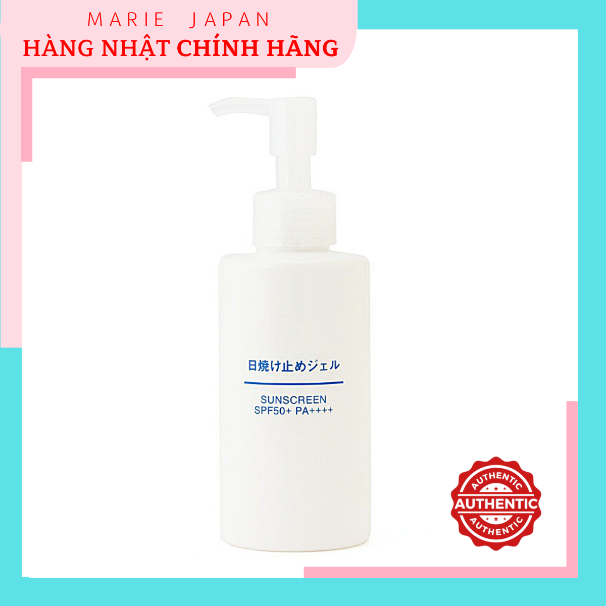 [Hcm]Kem Chống Nắng Muji Sunscreen Spf50+ Pa++++ Nhật Bản 150G