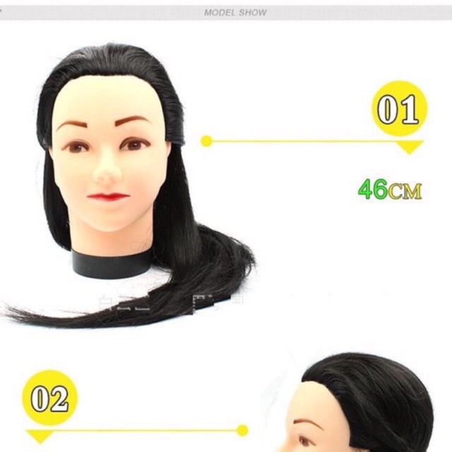 Đầu Canh Học Tóc Giá Rẻ – Đầu Manocanh Học Cắt Tóc