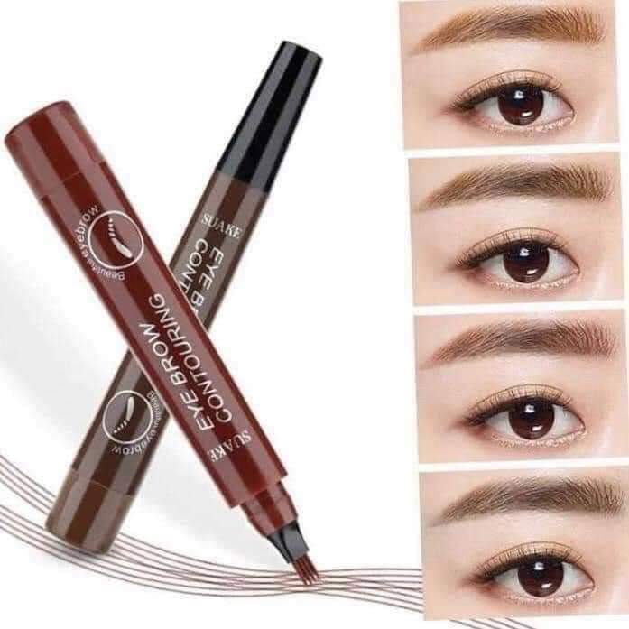 Chì Phẩy Kẻ Mày Sợi 4d – Bút chì kẻ lông mày phẩy sợi 4D MKING PRETTY Chống Nước – Lâu Trôi