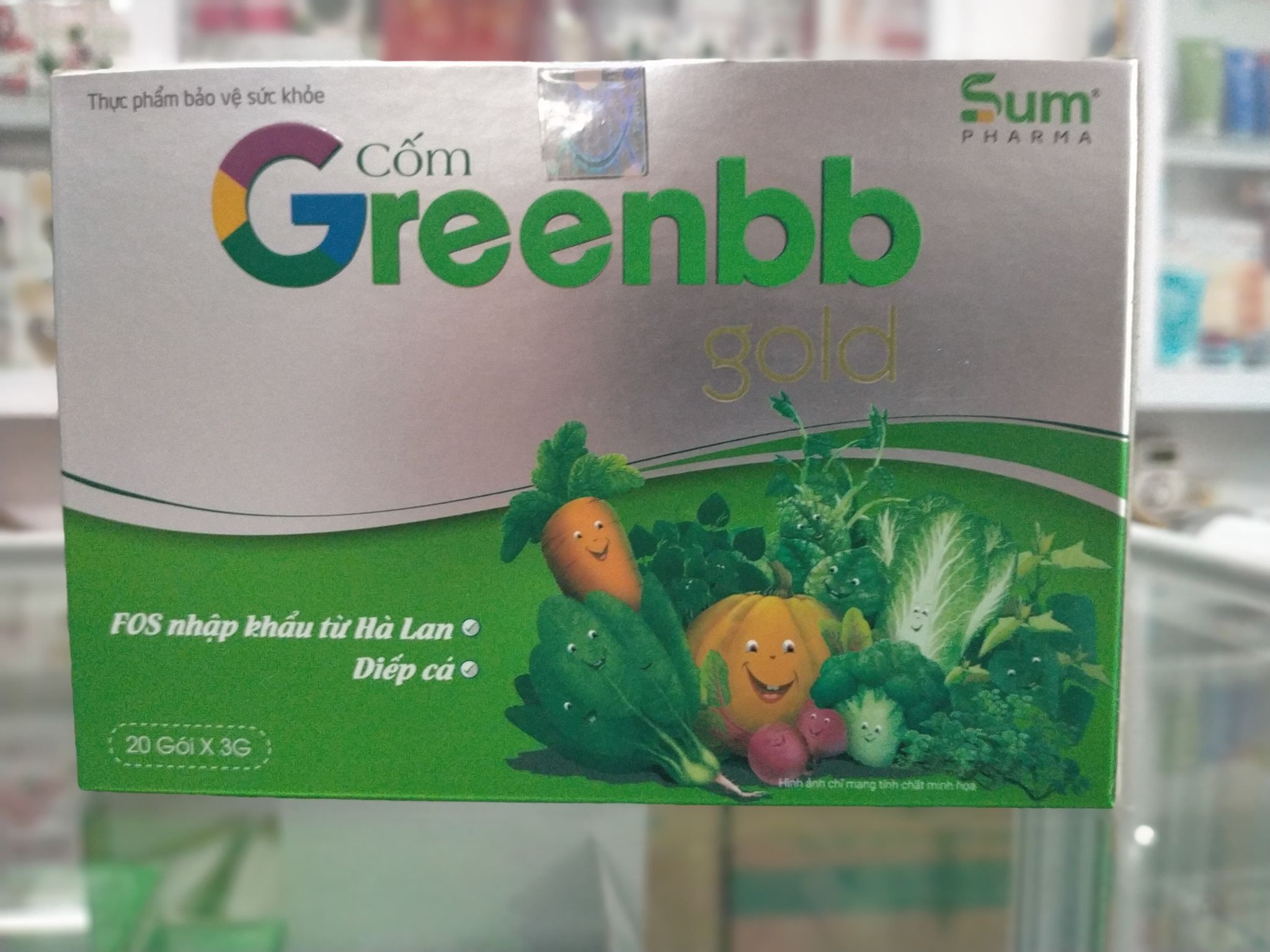 Cốm Bổ Sung Chất Xơ Greenbb